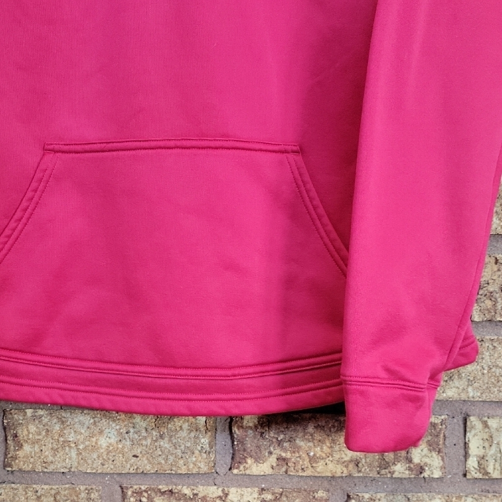 Under Armour Real Tree Half-Zip Red & Camo Pullover Size Medium - Picture 6 of 13